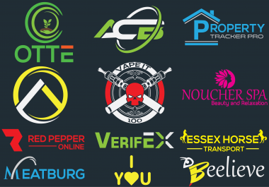 Do Unique Logo Design Within 24hrs