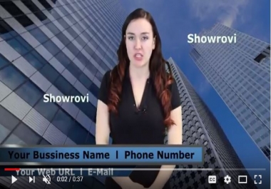 Provide Awesome Real Estate Spokesperson promo video for