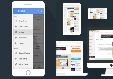 design an Android app for your site or blog + profit from it
