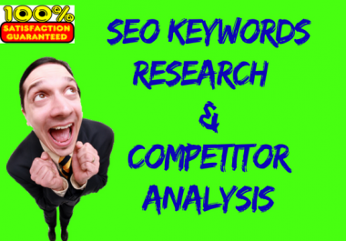 SEO Keyword research & Competitor analysis