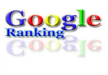 Google 1st page Rank Service For 1 keyword your site