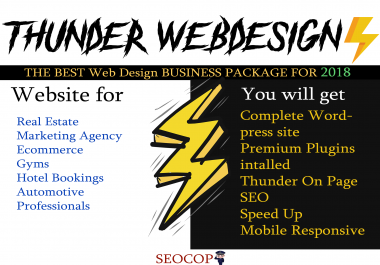 SE Optimized Wordpress Website Including Hosting,  Theme and Onpage SEO
