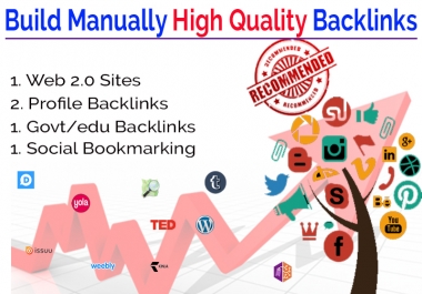 Build Manually Exclusive High Quality SEO Backlinks In 24 Hours