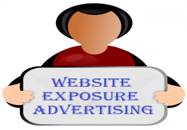 Promote Website Exposure For Potential Ad Signups Or Sales