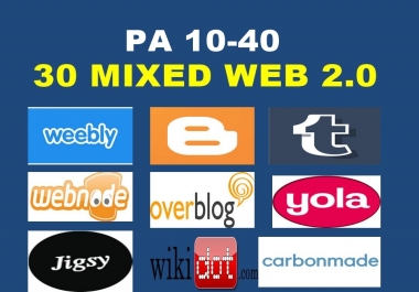 Register 30 Mixed Expired Web 2.0 High PA