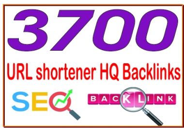 Get 3700 URL shortener High PR4-PR7 Highly Authorized Google Dominating Backlinks