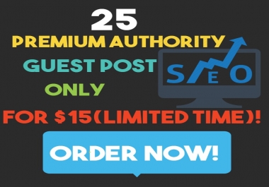 I will Shoot You on TOP with Premium Authority Guest Post
