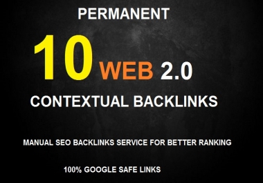 Create 10 High Da Contextual Backlinks, Web 2 0 Seo Service