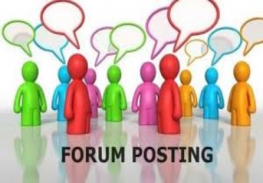 50 Forum Profile Backlink Services