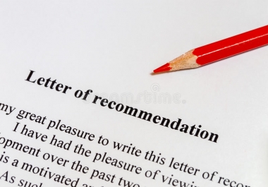 Write An Outstanding Letter Of recommendation