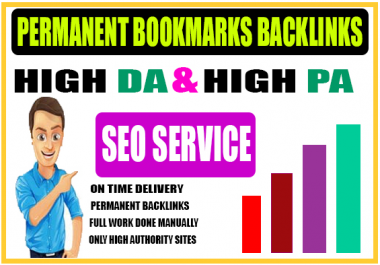 Top 40 High Authority Social Bookmarks Backlinks in 24 hours