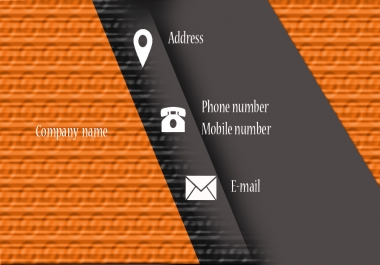 visiting card designer