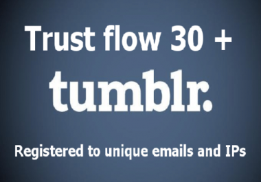 30+ Fresh Unregistered Tumblrs Expired Blogs With High DA