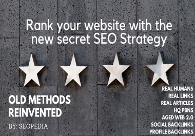 Beat your competitor with my Secret SEO and Social Backlinks Strategy - 1100 PBN