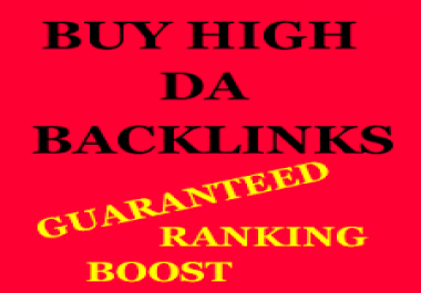 We Will Build High Domain Authority DA Permanent Quality Backlinks