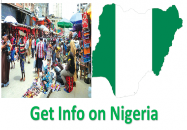 Information on businesses,  technologies or trends in Nigeria.