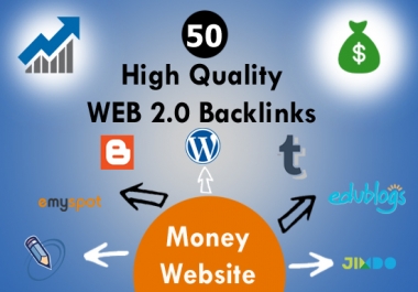 Manually Create 50 SUPER WEB 2.0 Contextual Backlinks