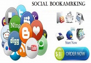 Instant 50 DA 40 - DA 100 Social Bookmarking Live Links Manual Submission
