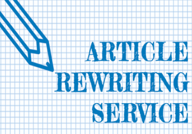 Rewrite an article of 500 Words
