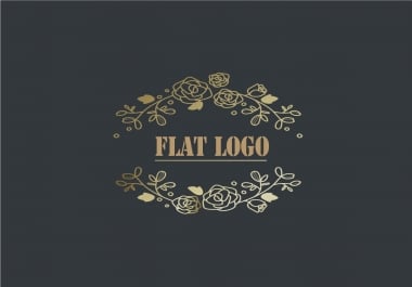 design the fast modern flat minimalist logo and business cards