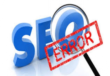 SEO 50 errors about your website