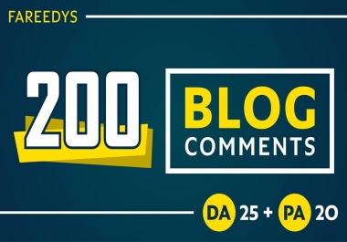 Do Manual 200 Do Follow Blog Comment On Da 25 Pa 20 Low Obl