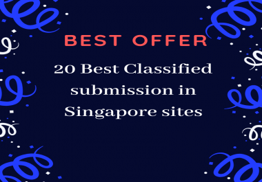 Advertise Your Business On Top 20 Singapore Classified Sites