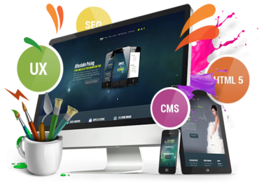 Design And Develop Fully Responsive Website With Free Hosting