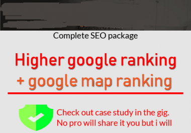 deliver 2018 tested guaranteed SEO ranking package