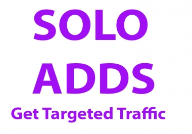 Solo Ad Traffic - Real Traffic through Email