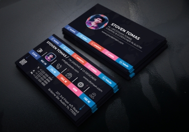 I Will Create Professional Amazing Business Card Design in 24 hour