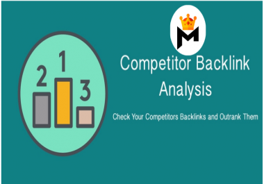 give you a competitor full backlink report