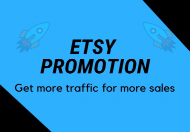 do etsy promotion for sales