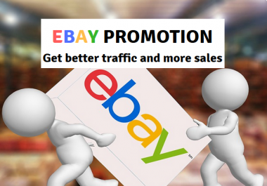 do ebay promotion for more sales