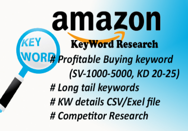 do profitable amazon keyword research