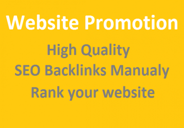 create high da SEO backlinks to rank your website