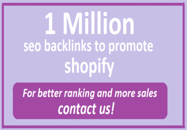 do shopify promotion and ranking which will increas sales
