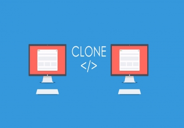 Clone any website on the world which you interest