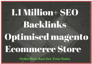 do an SEO optimised magento ecommerce store