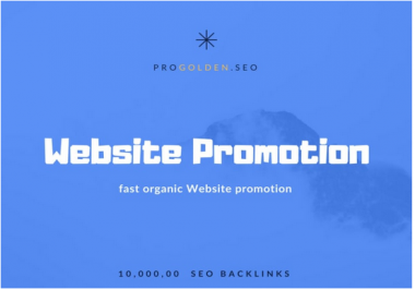 Do fast organic website promotion with 1m SEO backlinks