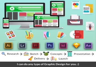 Design Any Type Of Graphic Assets
