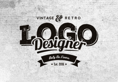 Design Awesome Retro Vintage Logo