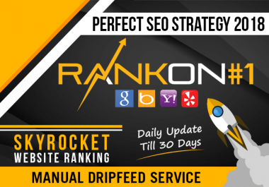 Help To Rank Your Website On Google,  30 Days SEO Backlinks