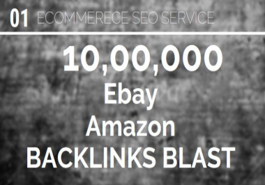 build 600k gsa seo backlinks for amazon,  ebay store promotion