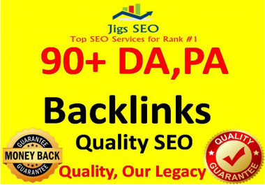 create high pr, da, pa backlinks for rank first on google