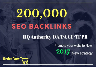 create 200,000 gsa, dofollow, backlinks for seo