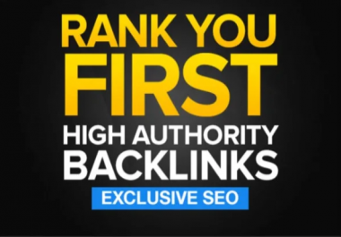 your rankings high pr links,  high da backlinks