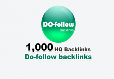 build 1000 do follow backlinks