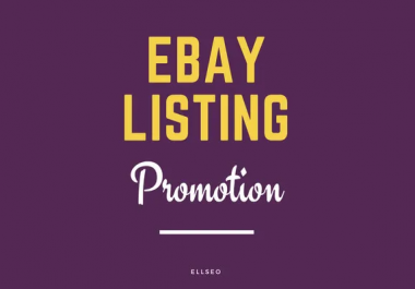promote your ebay listing by making 1 m backlinks