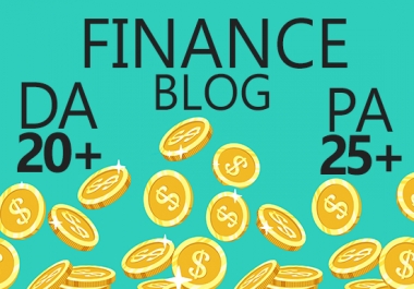 Write and Submit Guest post on Quality Finance Blog